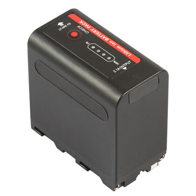 Baterias completas recarregáveis da câmara de vídeo da descodificação F990 F980 F970