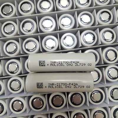 Bateria de lítio 3.7V da baixa temperatura de Molicel 21700 P42A da mágica de Taiwan 4200mAh